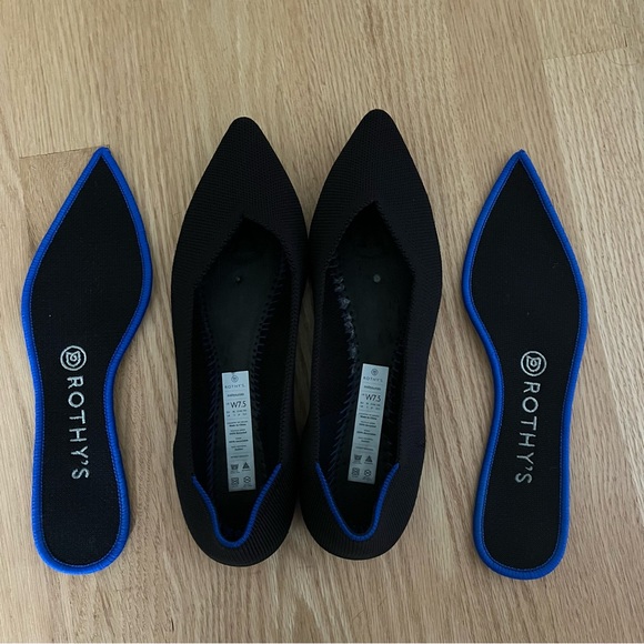 3 Pairs of Rothy's Flats - The Point, The Ballet & The Driver - Picture 2 of 15